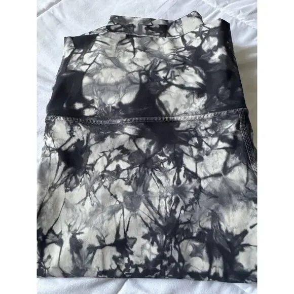 Lululemon Wunder Under Crop Hi-Rise Luxtreme Dual Shibori Pattern 21" 10 W6AQES - Picture 8 of 8